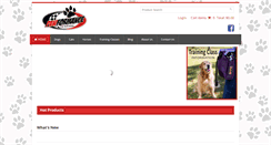 Desktop Screenshot of pawformancepetspecialties.com